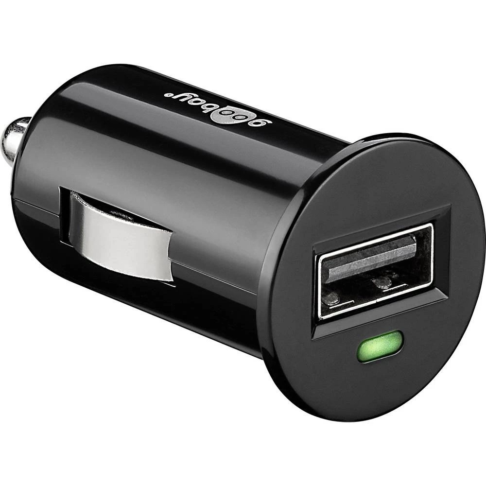 Goobay Mini 12/24 45465 USB punjač Osobno vozilo Izlazna struja maks. 1000 mA 1 x USB slika
