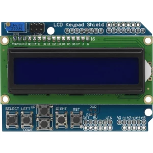 TRU COMPONENTS modul prikaza 5.6 cm (2.22 palac) 16 x 2 Pixel Pogodno za: Arduino s pozadinskim osvjetljenjem slika