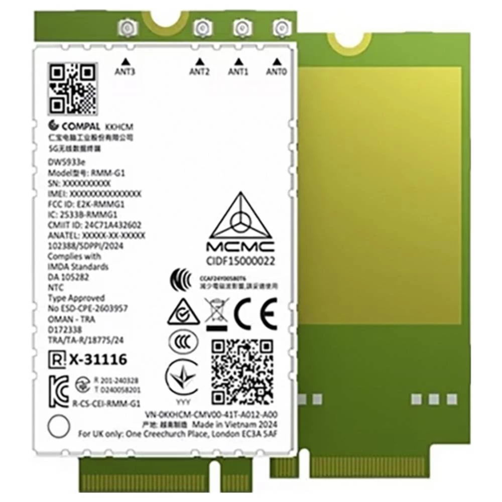 Dell Qualcomm DW5932e 5G modem slika