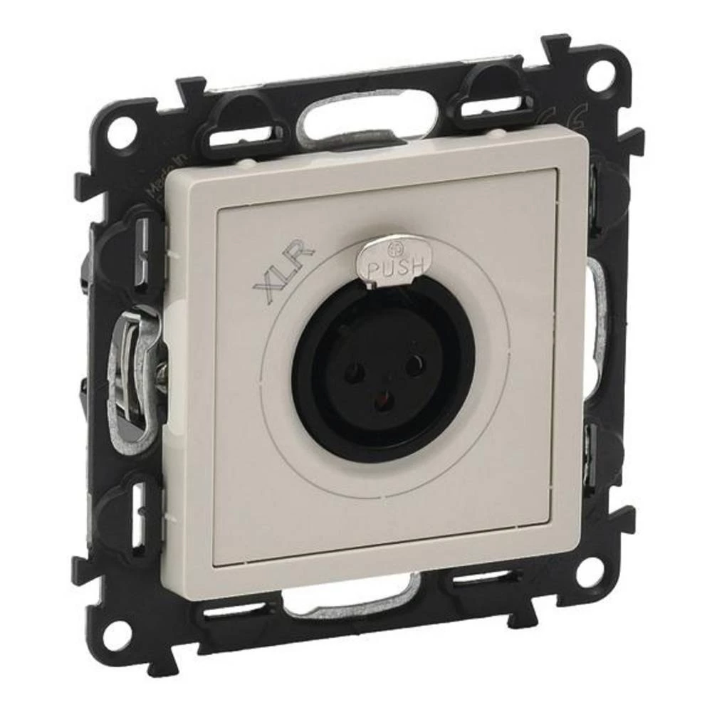 Legrand   XLR utičnica Valena Life Allure bež boja 753273 slika