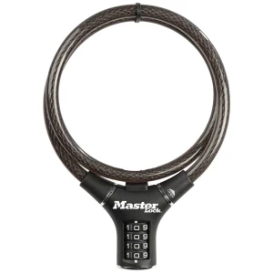 Master Lock 8229EURDPRO kabelski lokot  crna  zaključavanje s brojčanikom slika