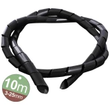 Quadrios 2111C144 spiralno crijevo 3 do 25 mm crna 1 Set