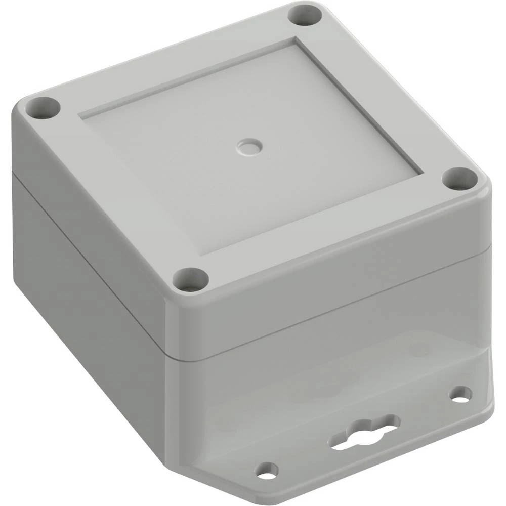 TRU COMPONENTS 6U07080805619 TC-13865224 industrijsko kućište 106.5 x 76.5 x 45 polikarbonat svijetlosiva 1 kom. slika