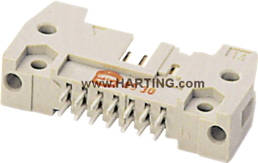 Utični muški konektor SEK ukupan broj polova: 10 broj redaka: 2 Harting 1 kom. slika