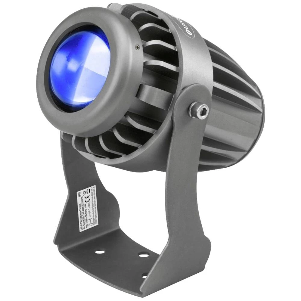 Eurolite LED IP PST-10W blau led pinspots Broj LED: 1 10 W crna slika