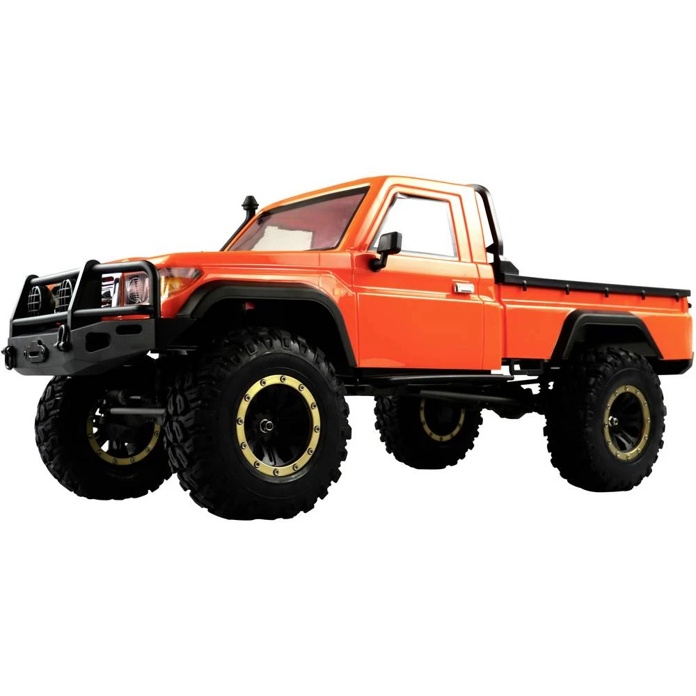 Amewi AMXRock RCX8B Scale Crawler Pick-Up 1:8, RTR orange s četkama 1:8 rc model automobila električni crawler rtr 2,4 slika
