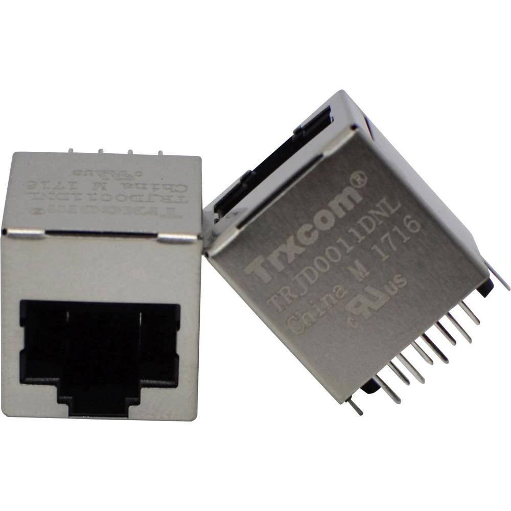 Ženski konektor, vertikalna ugradnja Metalna Trxcom TRJD0011DNL 1 ST slika