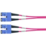 Staklena vlakna Svjetlovodi Priključni kabel [1x Muški konektor SC - 1x Muški konektor SC] 50/125 µ Multimode OM3 2 m Tele