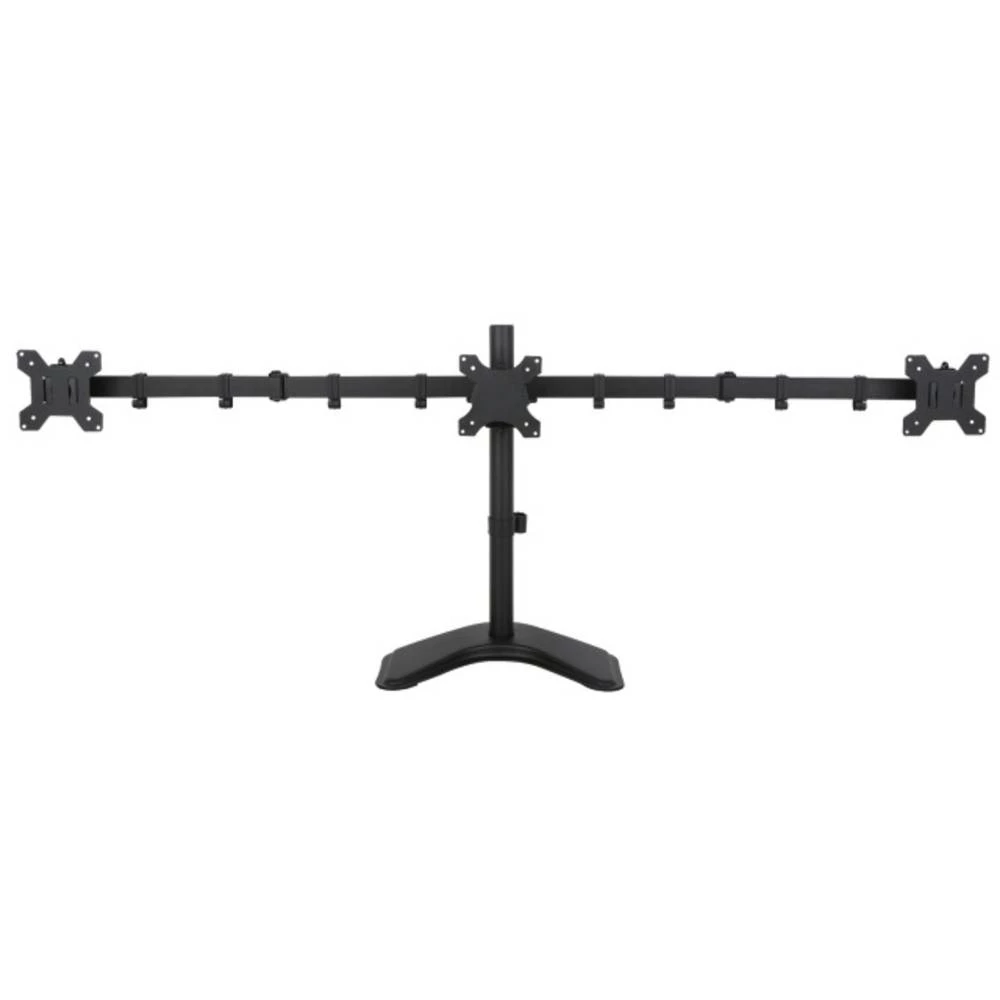 Stolni nosač za monitor 33,0 cm (13") - 61,0 cm (24") Vrtljivi nosač, Podesiv po visini, Nagibni i okretni, Stalak TECHly ICA-LC slika