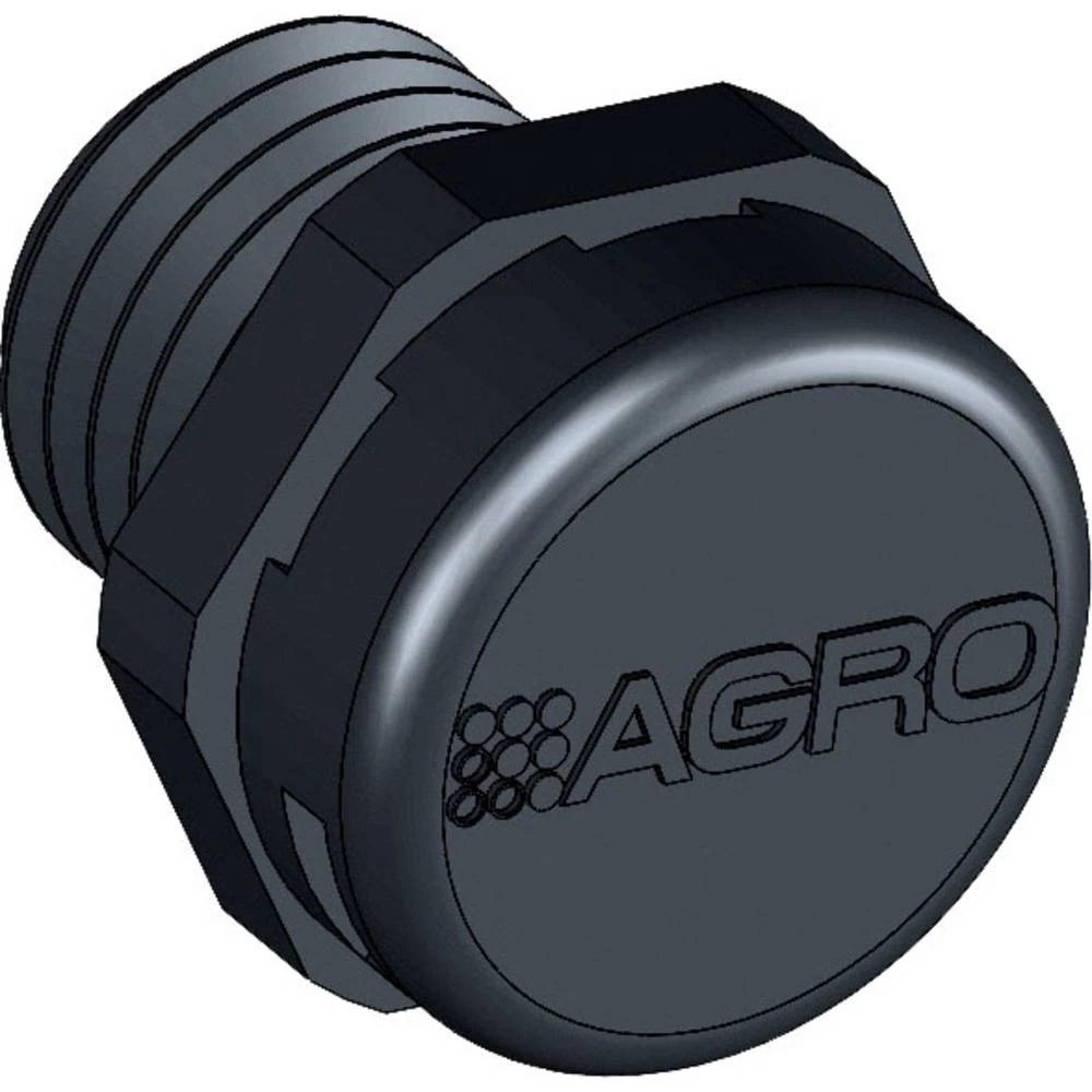 Kaiser Elektro 2445.12 element za izjednačavanje tlaka plastika crna 1 St. slika