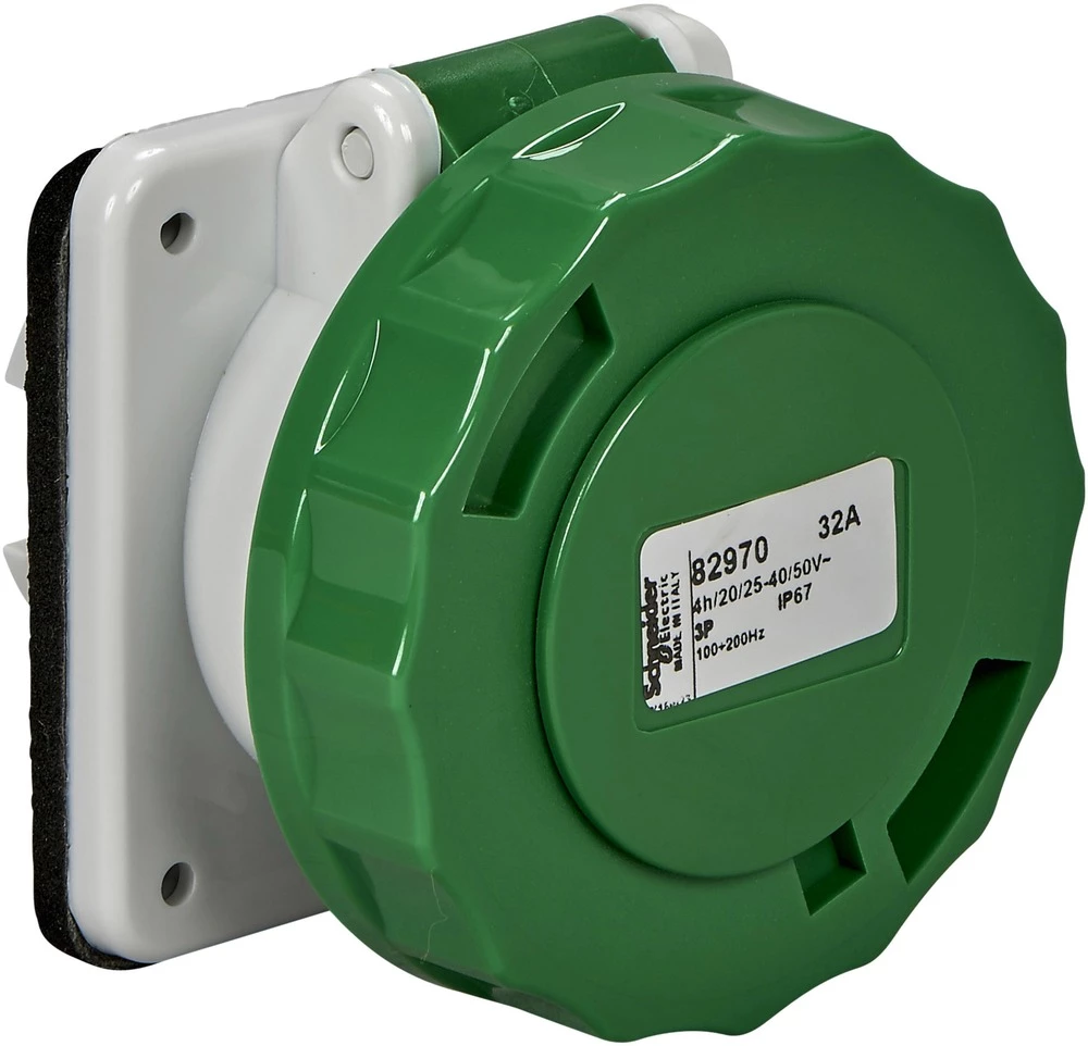 CEE utičnica za površinsku montažu 32 A 25 V Schneider Electric 82976 82976 slika