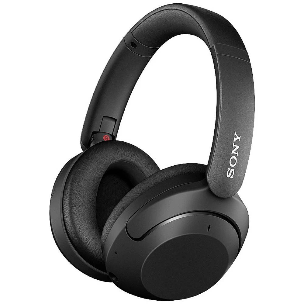 Sony WH-XB910N  Over Ear Headset Bluetooth® stereo crna poništavanje buke slušalice s mikrofonom, kontrola glasnoće, okretni jastučiči za uši, kontrola na dodir slika