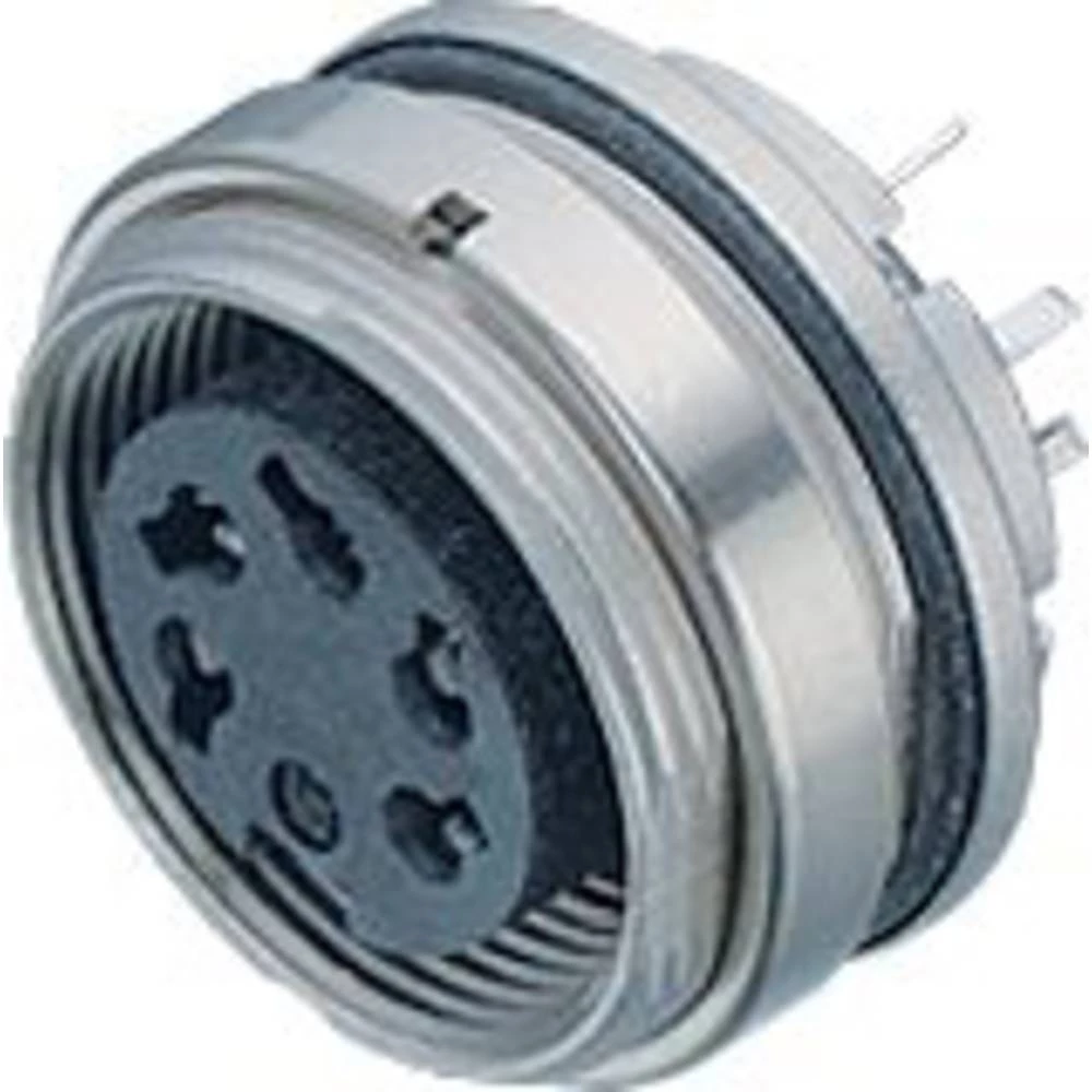 binder 09 0174 90 08-20 utičnica s prirubnicom žženski konektor, ravni, ženski konektor za prirubnicu Ukupan broj polova slika