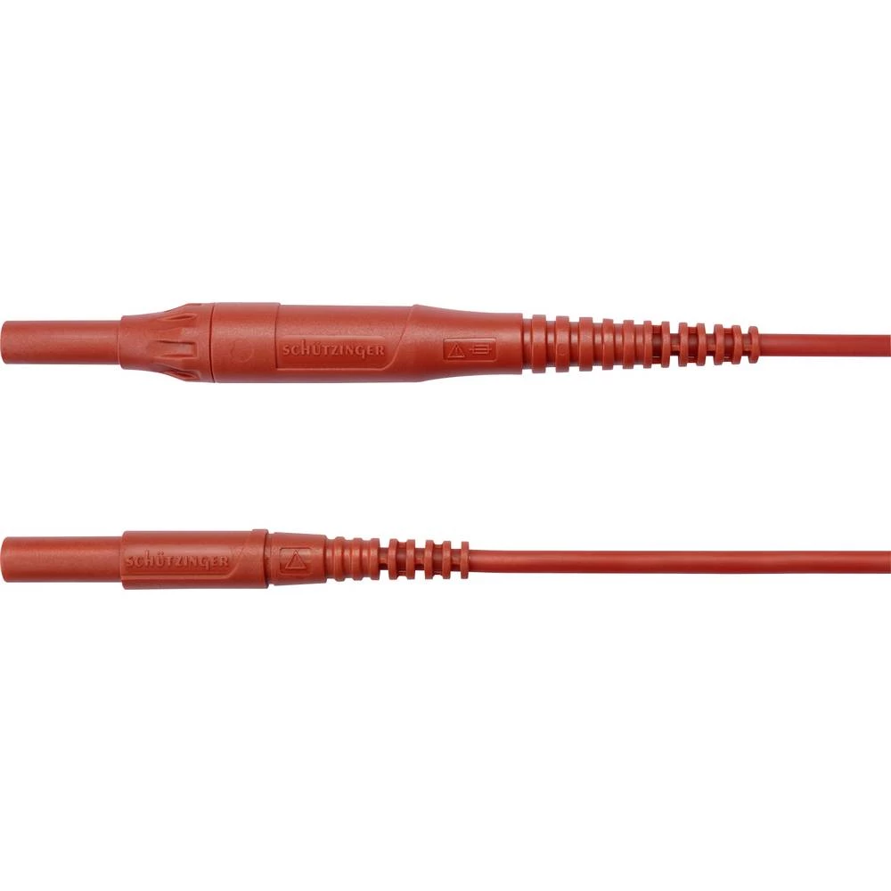 Schützinger MSFK B441 / 1 / 200 / RT mjerni kabel [konektor 4 mm - konektor 4 mm] crvena 1 St. slika