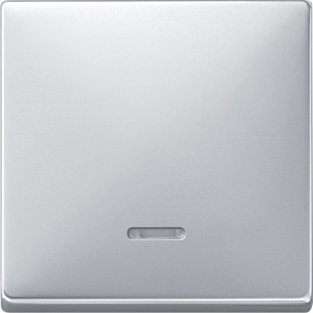 Merten Poklopac Izmjenični prekidač Aluminij boja 438060 slika