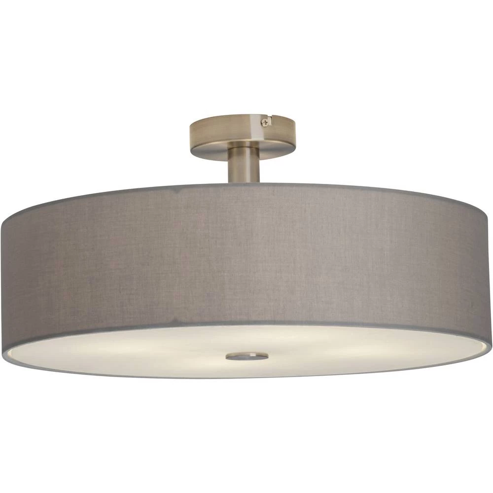 Stropna svjetiljka Halogena žarulja, LED E27 168 W Brilliant Gentle 93509/22 Siva slika