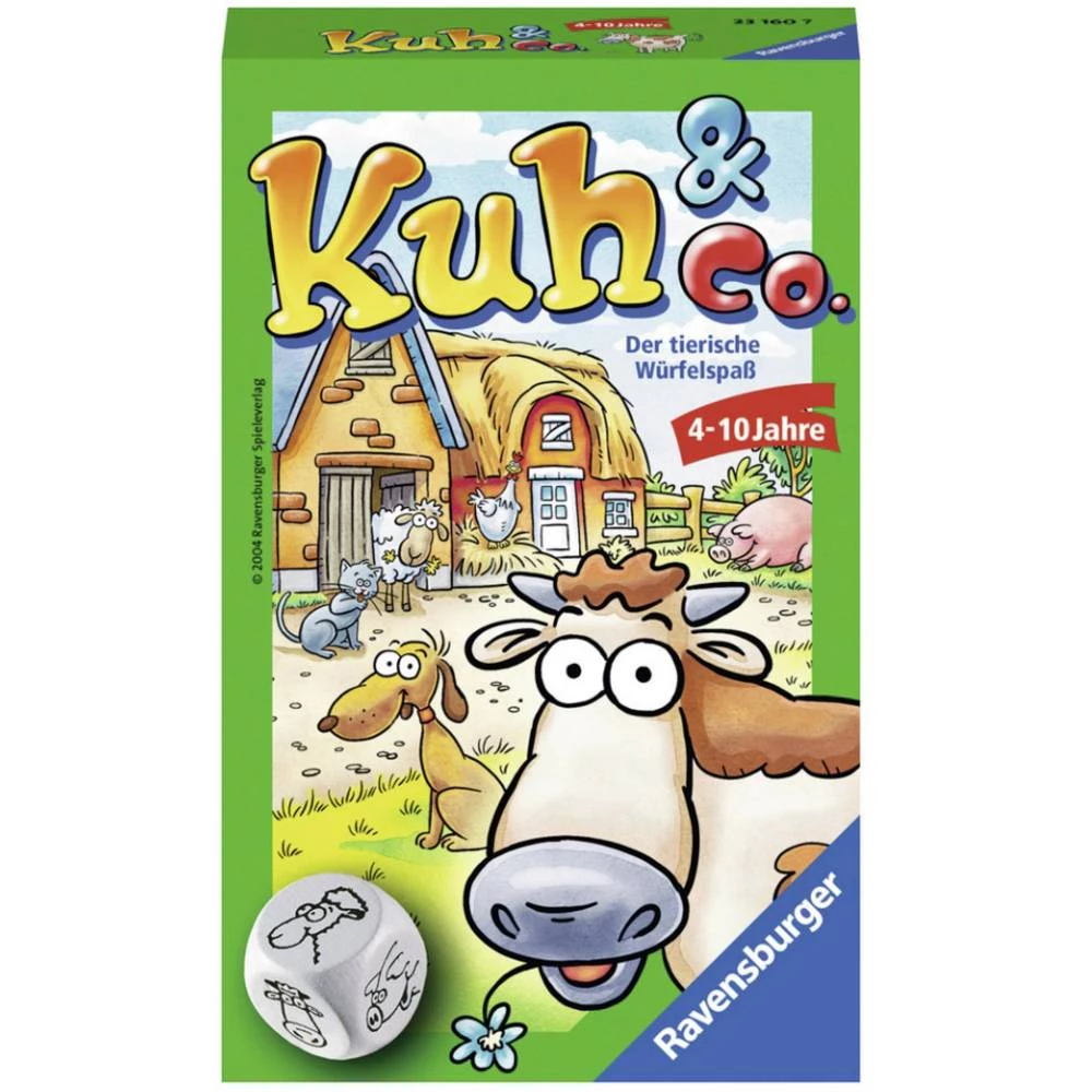 Ravensburger Kuh und Co. Mitbringspiel 231607 slika