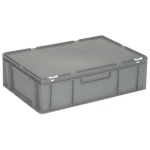 Spremnik za slaganje Pogodna za hranu (D x Š x V) 600 x 400 x 185 mm Siva 1657895 1 ST