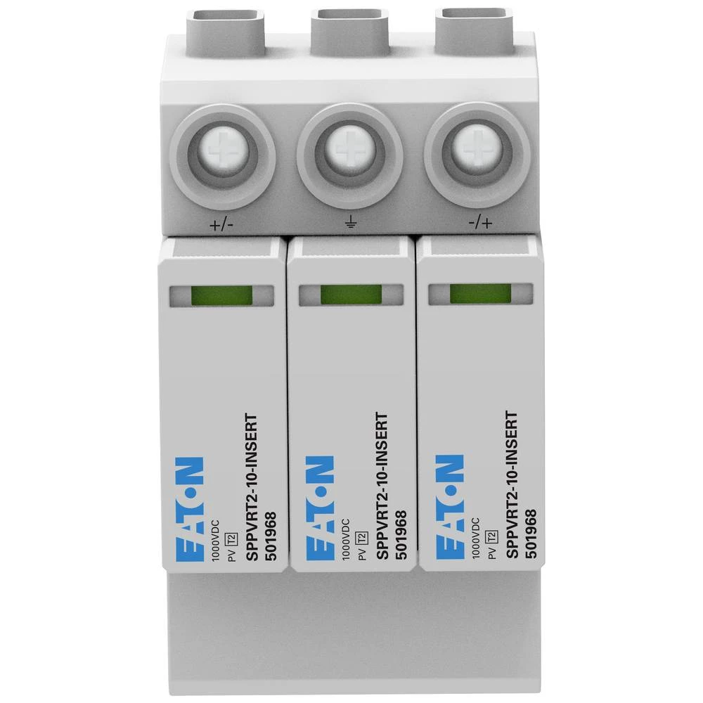 Eaton EP-501966 SPPVRT2-10-2+PE modul za prenaponsku zaštitu Zaštita od prenapona za: fotovoltaični uređaj 20 kA 1 St. slika