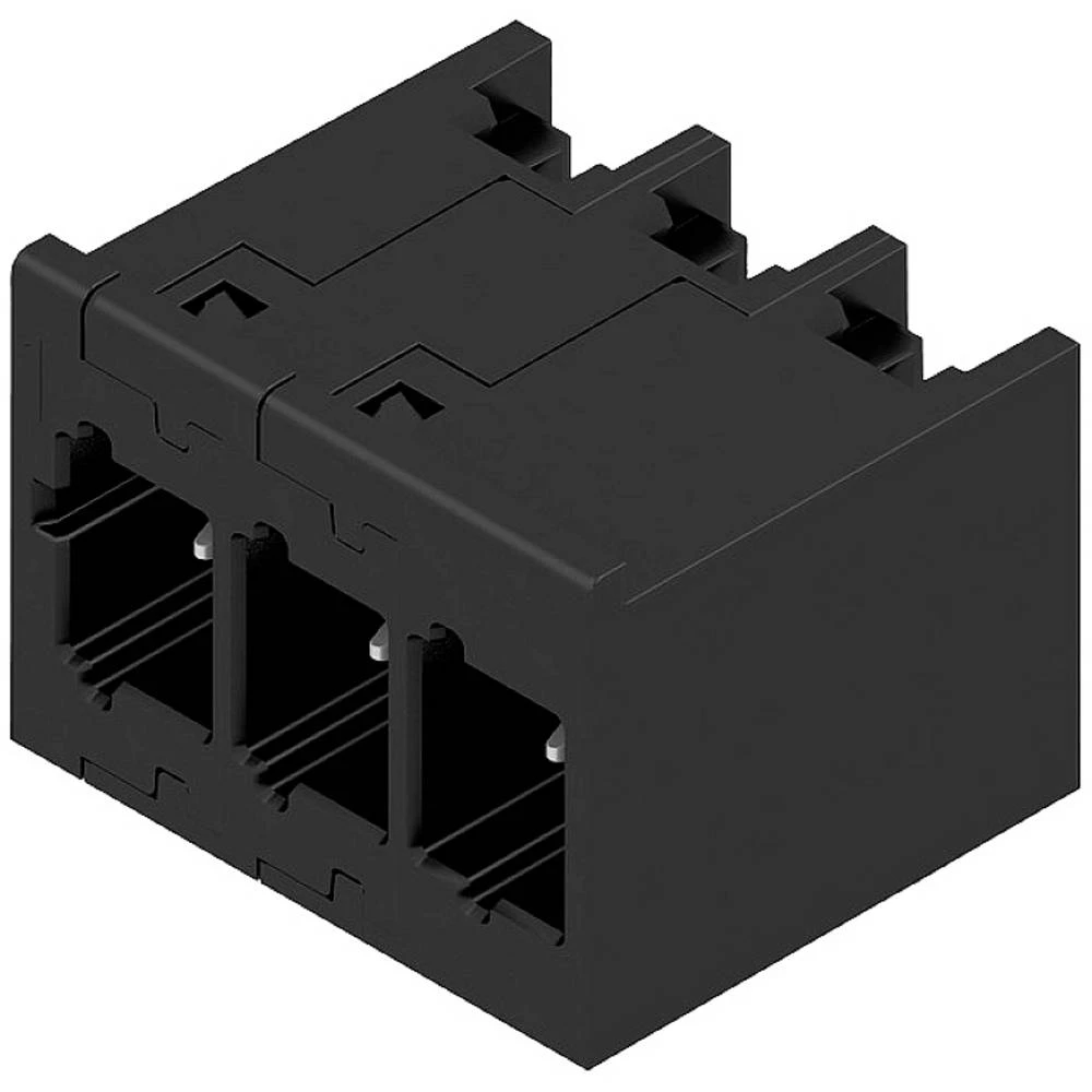 Weidmüller 2741420000 stezaljka za tiskane ploče Broj polova 3 crna 33 St. slika