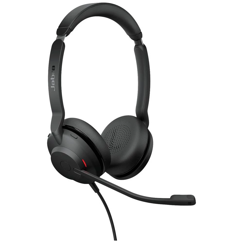Jabra Evolve2 30 UC telefonske slušalice USB c sa vrpcom na ušima crna slika