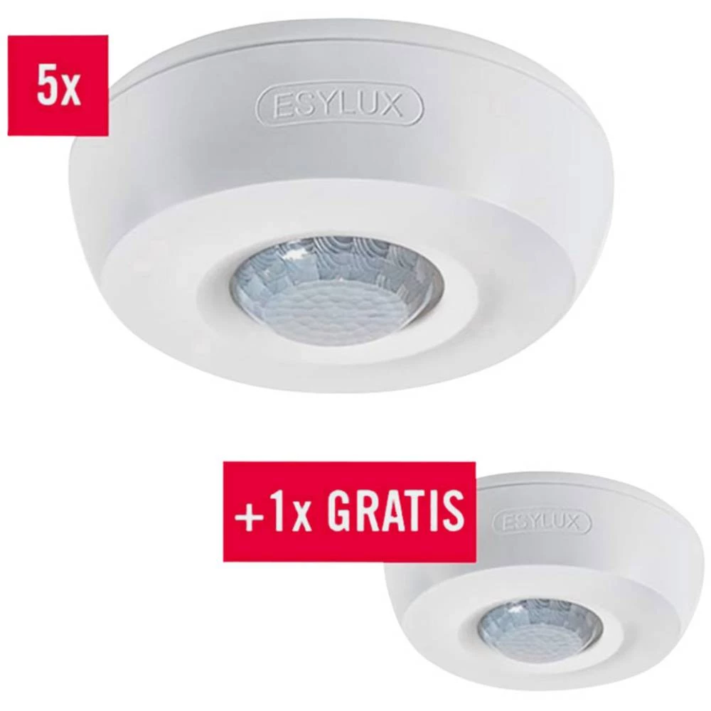 Senzora pokreta ESYLUX EB10002854 360 ° Bijela IP40 slika
