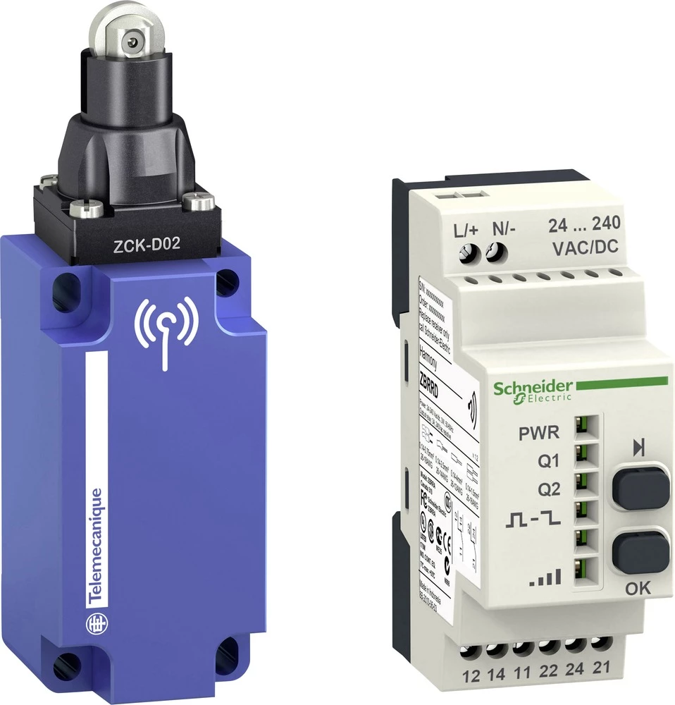 Bežični prekidač vraća se u izvorni položaj Schneider Electric XCKWD02 IP67 1 ST slika