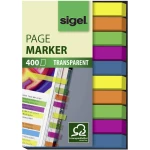Sigel Ljepljivi marker HN617 400 kom./paket Zelena, Plava boja, Ljubičasta, Žuta, Narančasta