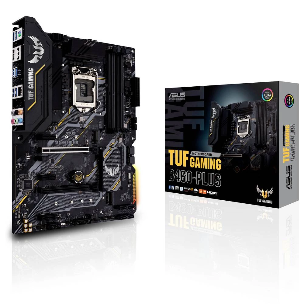 Asus TUF GAMING B460-PLUS matična ploča Baza Intel® 1200 Faktor oblika ATX Set čipova matične ploče Intel® B460 slika