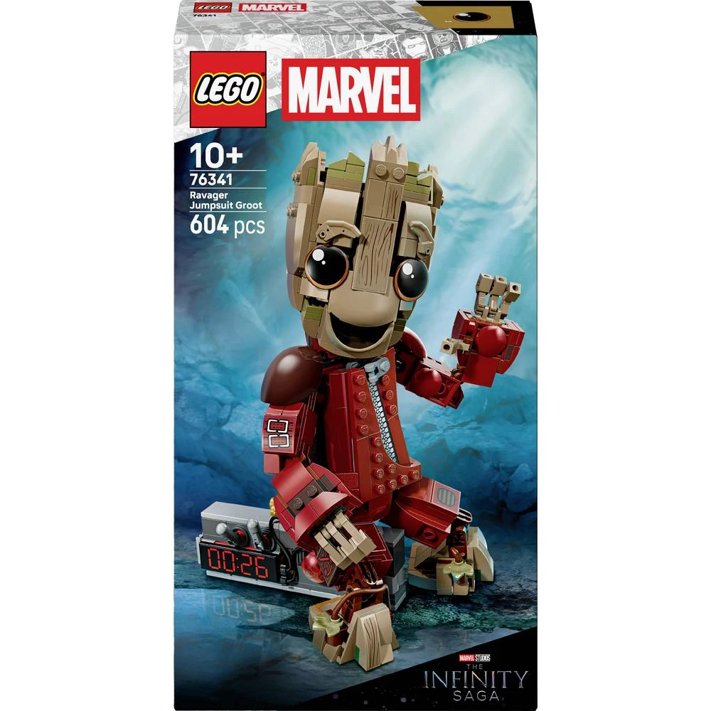 76341 LEGO® MARVEL SUPER HEROES Groot u odjeći Ravagera (76341); Konstrukcijska igračka slika
