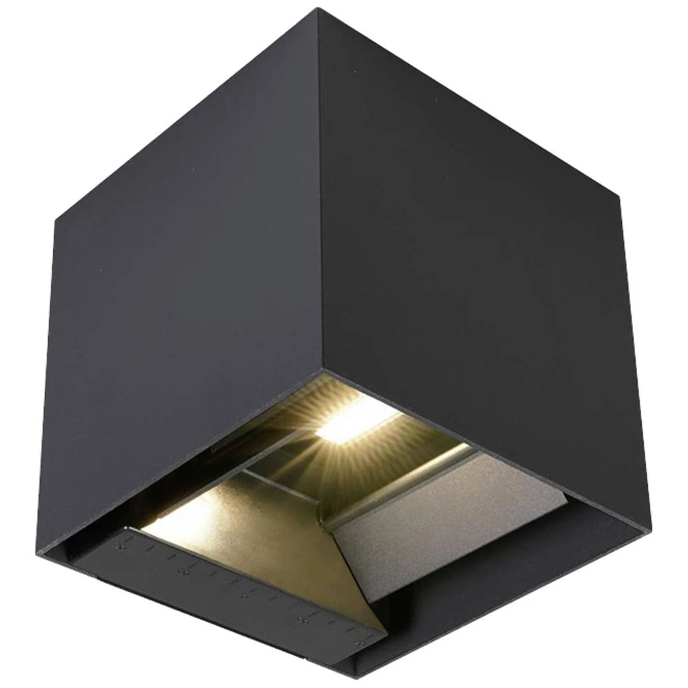 V-TAC VT-11109-B 11885 solarna zidni spotlight s detektorom pokreta neutralna bijela crna slika