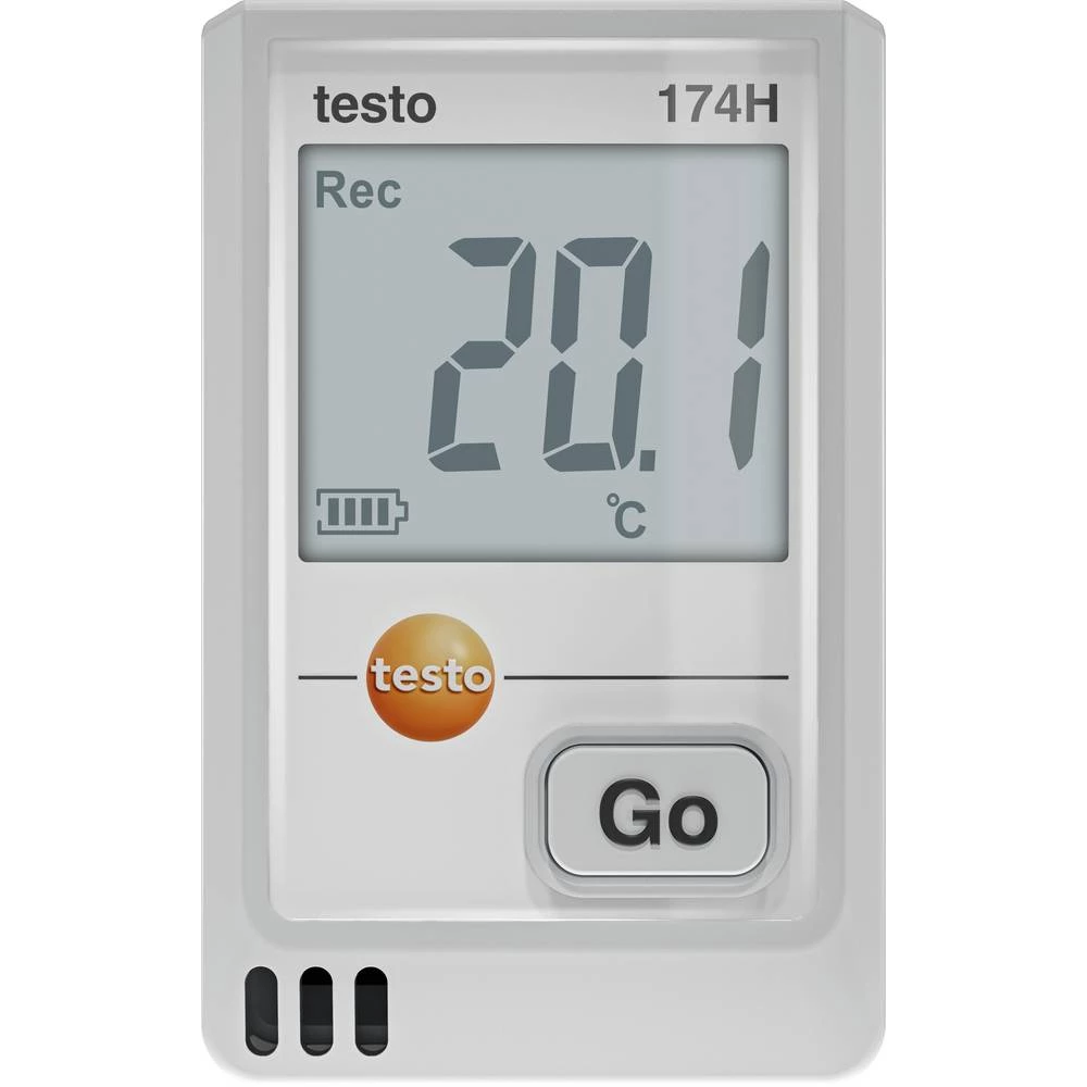 testo 0572 1741 01 174 H uređaj za pohranu podataka temperature, uređaj za pohranu podataka vlage Mjerena veličina tempe slika
