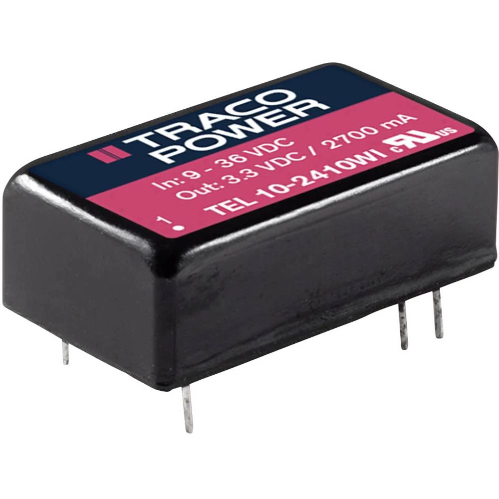 DC / DC pretvarač, serija TEL 10WI TracoPower TEL 10-2412WI Ulaz Izlaz slika
