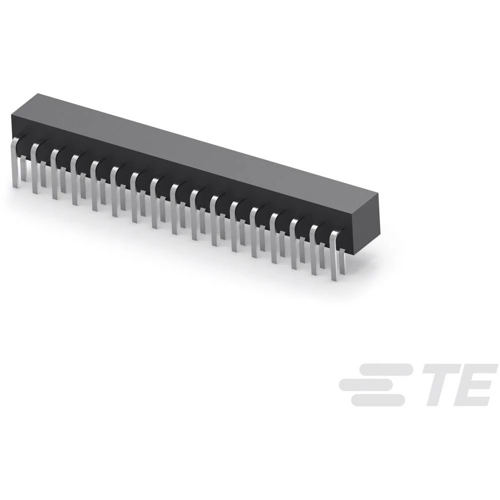 TE Connectivity ugradna standardna letva s muškim kontaktima 6-1775653-4 1 St. Tray slika