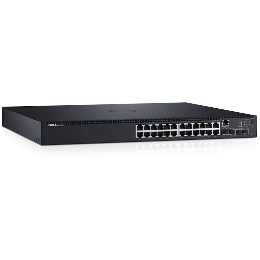 Mrežni preklopnik Dell N1524P - Switch - L2+ 1 / 10 Mbit/s slika