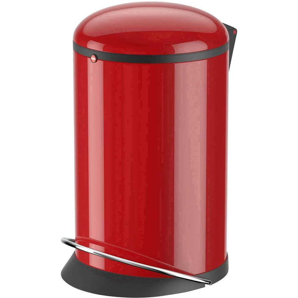 Kontejner za limenke 12 l Hailo Harmony M (&Oslash; x V) 163 mm x 465 mm Crvena Mehanizam stopalo-pedal 1 ST slika