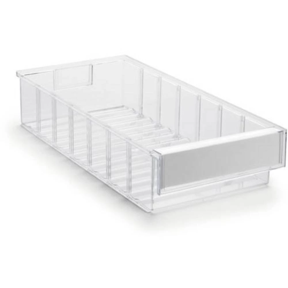 Kontejner malih dijelova (Š x V x d) 186 x 82 x 300 mm Prozirna Treston 3020-1 15 ST slika