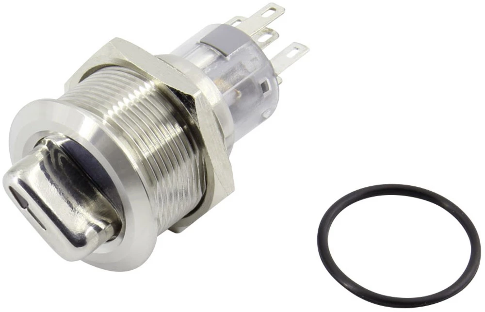 Okretni prekidač 250 V 5 A Pozicije prebacivanja 2 1 x 90 ° TRU COMPONENTS TC-GQ22-A-11X/21/R/12V/S203 IP40 1 ST slika