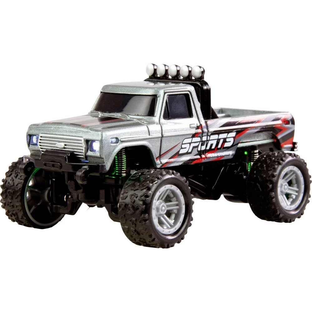 Amewi siva s četkama 1:64 RC model automobila električni monstertruck pogon na stražnjim kotačima (2wd) RtR 2,4 GHz uklj slika
