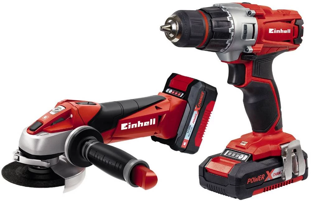 Einhell Power X-Change TE-TK 18 Li Kit (CD+AG) Akumulatorska bušilica 18 V Li-Ion uklj. aku baterija slika
