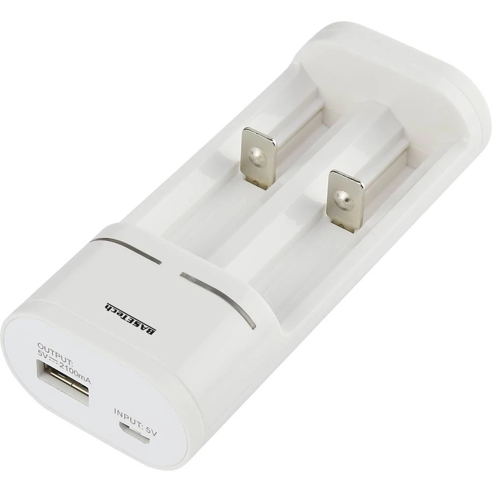 Basetech BTL-7 punjač okruglih stanica  litijev-ionski, nikalj-metal-hidridni micro (AAA), mignon (AA), 14500, 16650, 17500, 17670, 18500, 18650, 22650 slika