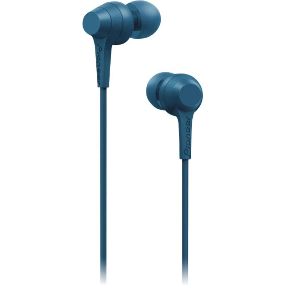 Naglavne slušalice Pioneer SE-C1T U ušima Slušalice s mikrofonom Plava boja slika