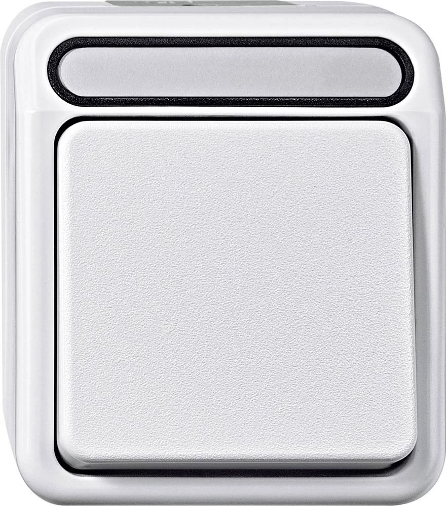 Merten 1 komad Potpuni Križni prekidač Polarno bijela 4074985 slika