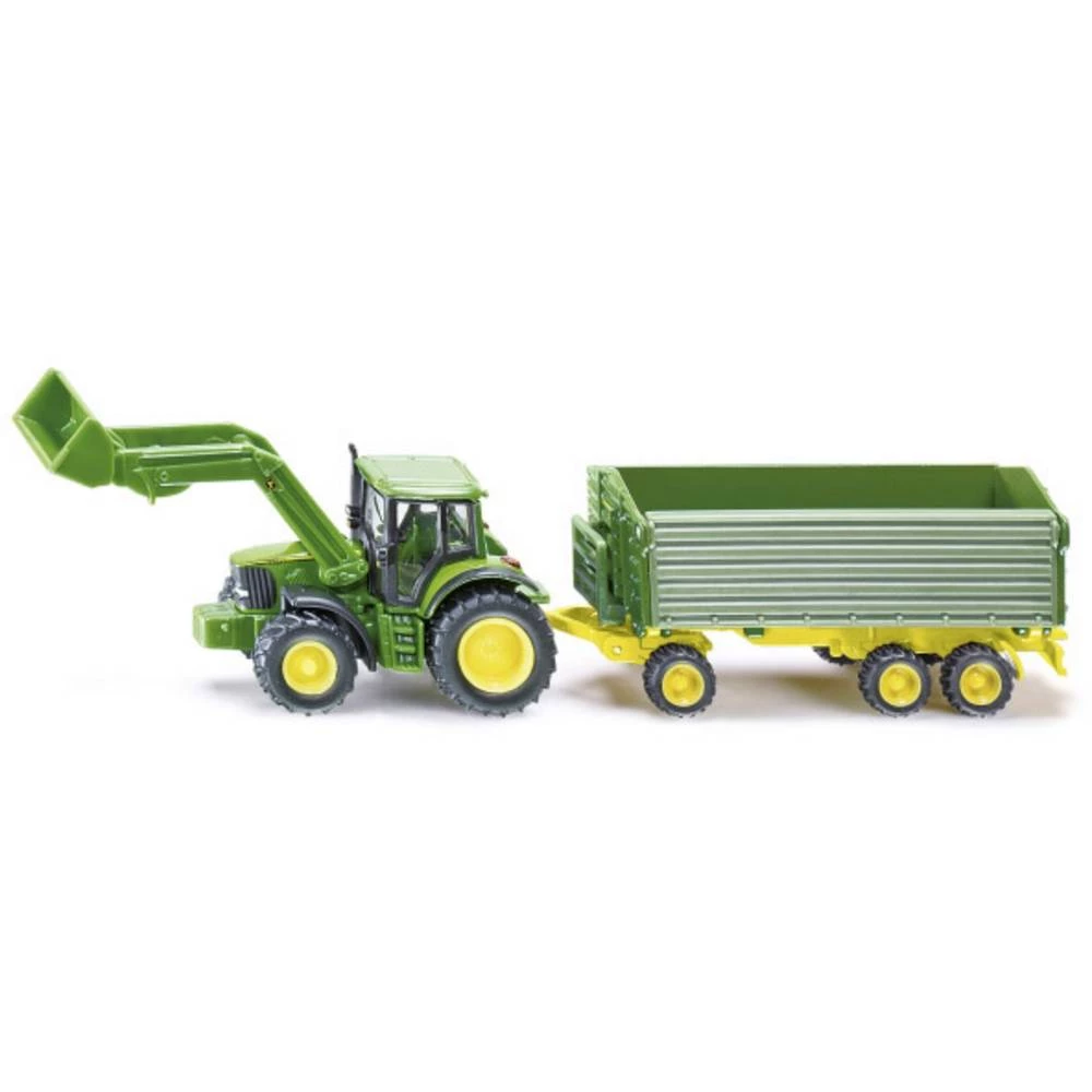 SIKU Spielwaren John Deere mit Frontlader 1:87 slika