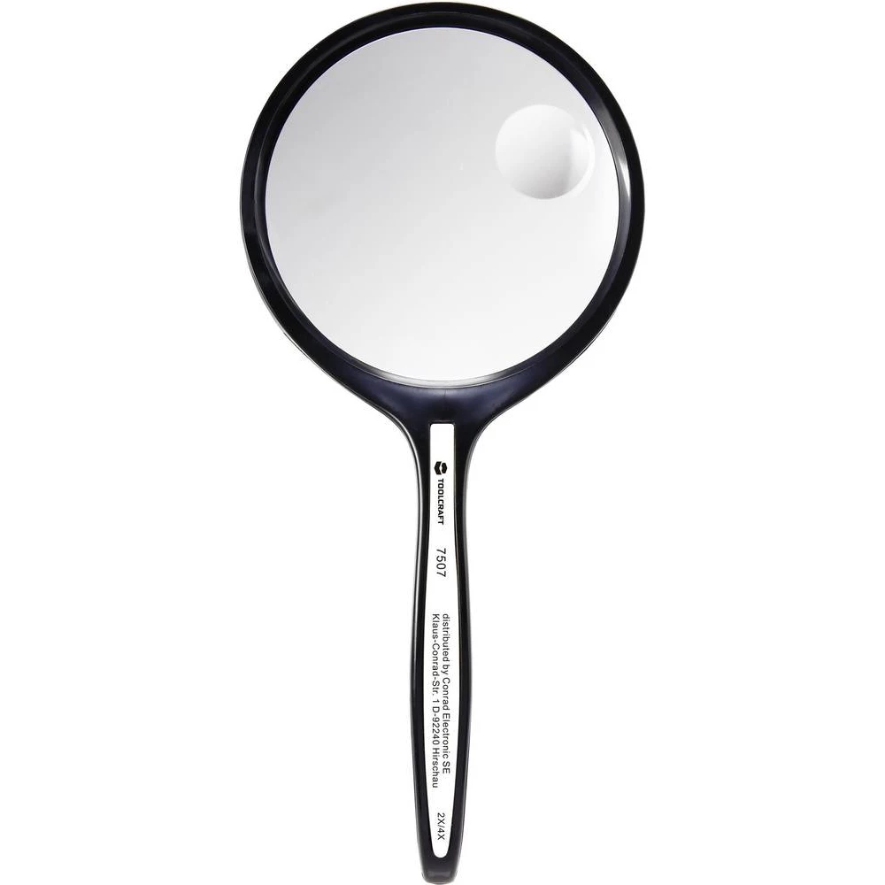 Ručna lupa sa faktorom uvećanja: 2 x, 4 x Veličina sočiva: (?) 76 mm TOOLCRAFT      slika