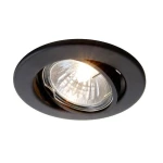Deko Light Einauring 89 GU10 110037 stropni ugradni prsten LED, halogena žarulja GU10  35 W signalno crna