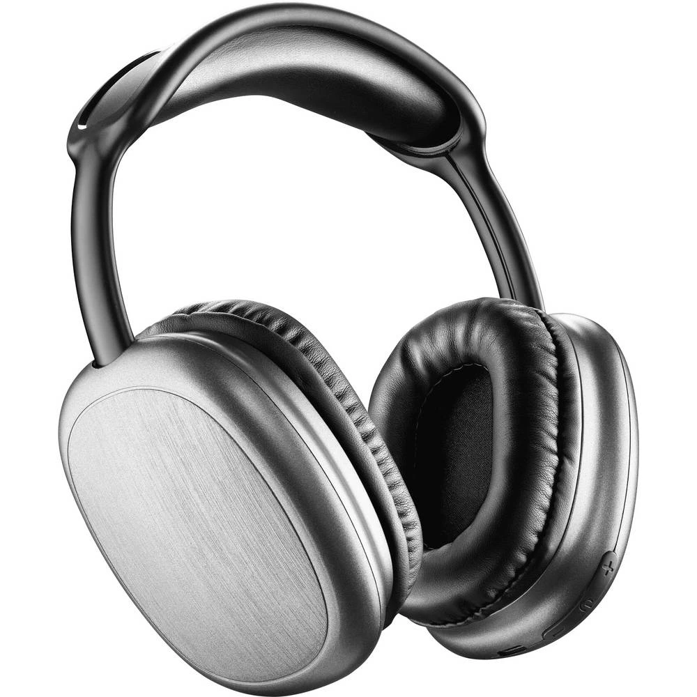 Cellularline Over Ear Headset Bluetooth®, bežični, žičani crna kontrola glasnoće, utišavanje mikrofona slika