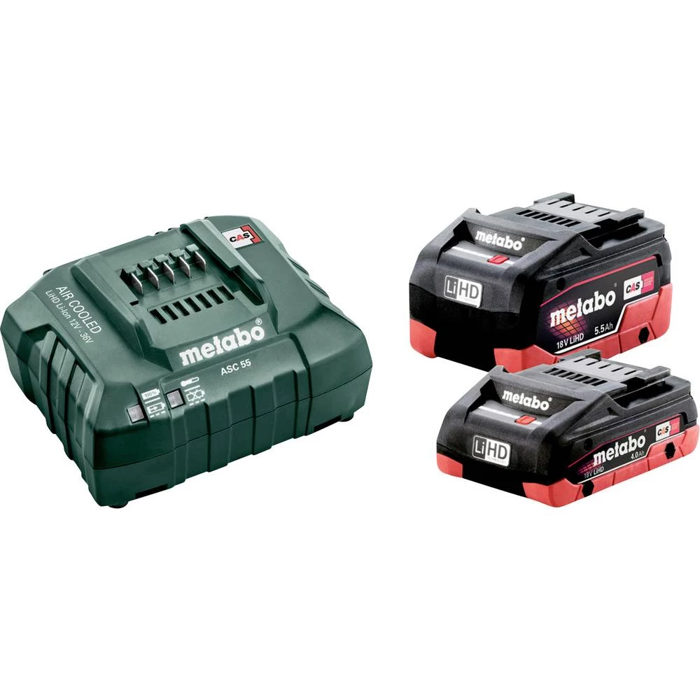 Metabo  685160000 baterija za alat i punjač  18 V 4.0 Ah, 5.5 Ah li-ion slika