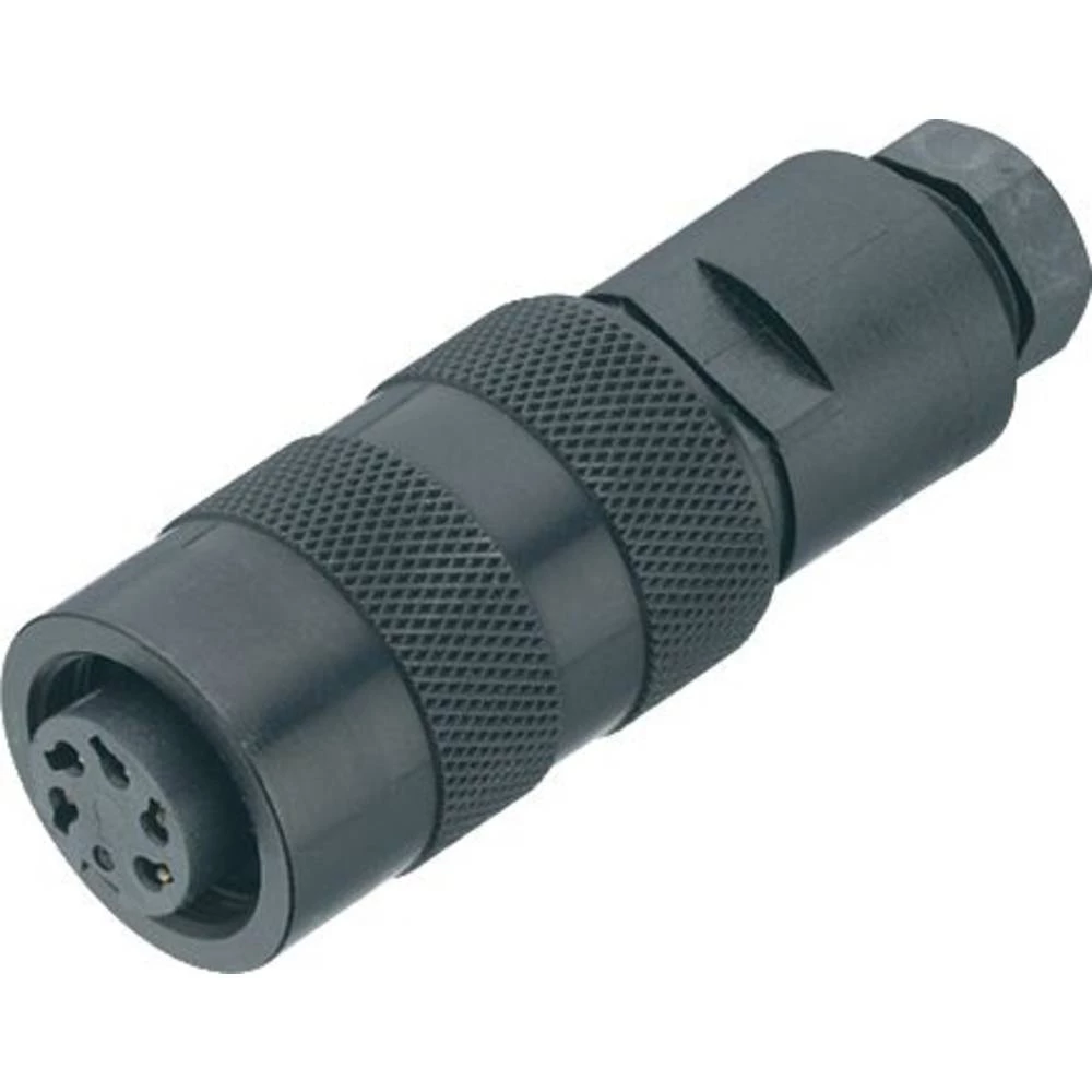 binder 09 0118 19 05-20 kabelska kutija žženski konektor, ravni Ukupan broj polova: 5 Serija (Okrugli utični konektori): slika