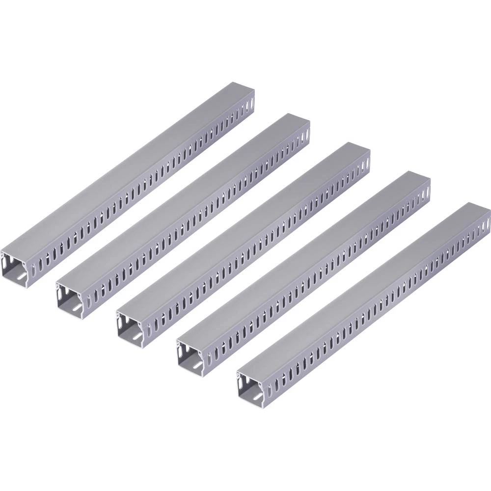 Sygonix SY-6801162 kanal za ožičenje (D x Š x V) 2000 x 40 x 40 mm 5 kom. siva slika